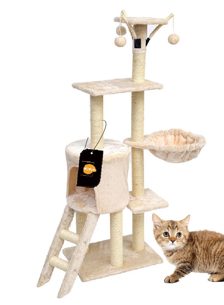 Kidle Cat Tree Cat Tower Cat Climbing Frame Luxury Cat Scratch Post - Image 1