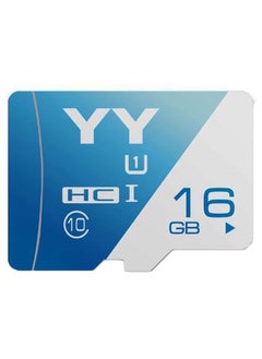 NIBEMINENT HC Class 10 TF Flash Memory Card Blue/White  - Image 1