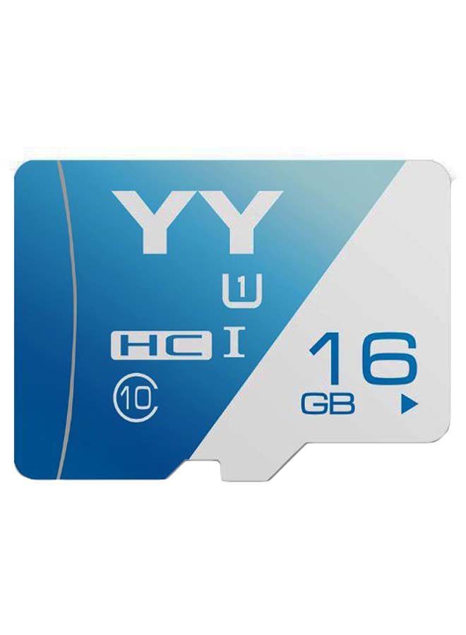 NIBEMINENT HC Class 10 TF Flash Memory Card Blue/White  - Image 1
