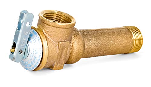 Camco 10427 34 Temperature and Pressure Relief Valve with 3516 Long Shank