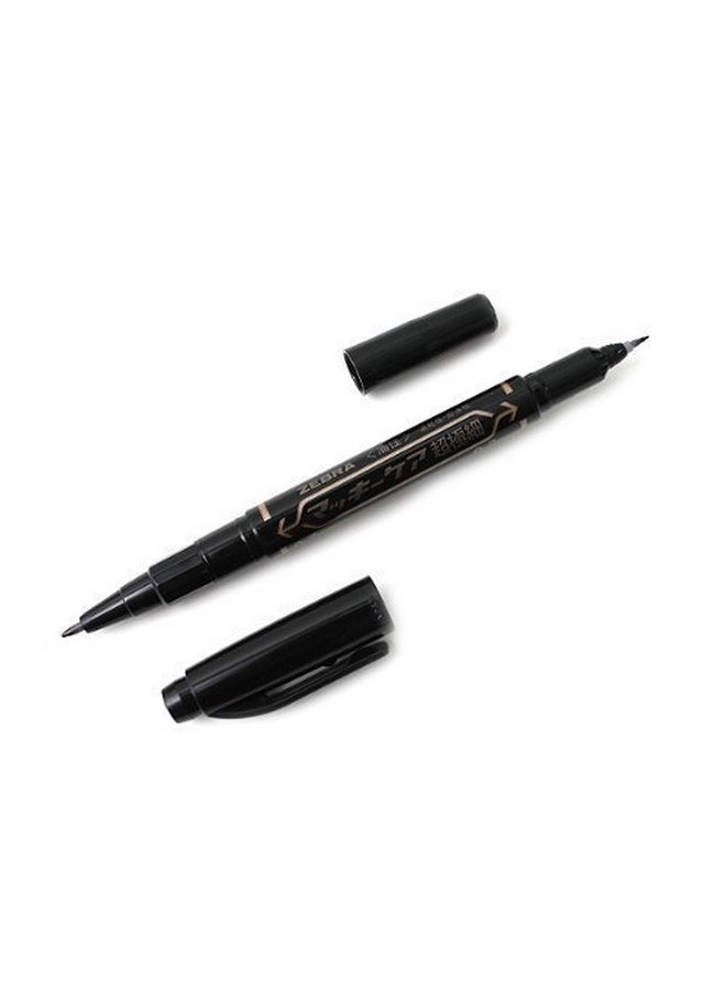 ZEBRA Zebra Mackie Care Ultra Fine Black YYTH3-BK Set of 3 