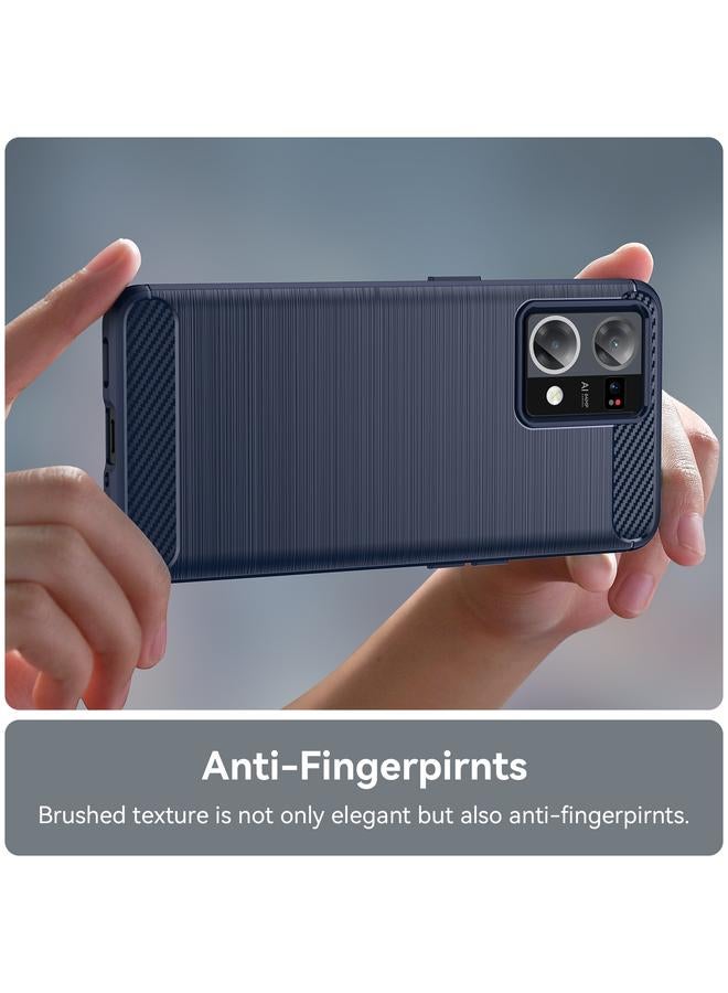 اس-توب جراب لهاتف OPPO F21 Pro مصنوع من ألياف الكربون TPU بملمس ناعم - Image 5