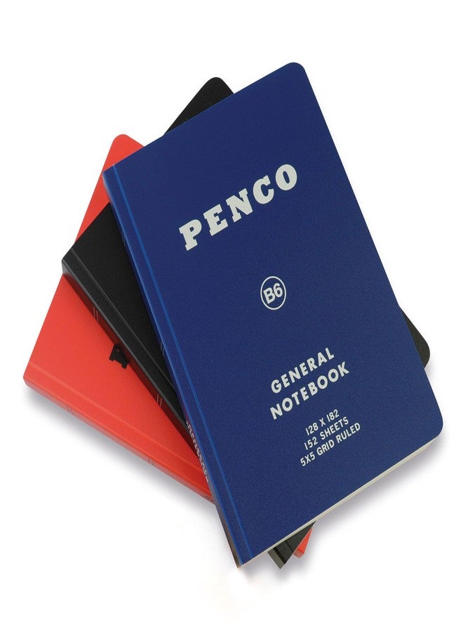 HIGHTIDE Hi Tide Penko Notebook B7 Square Red CN158 - Image 3