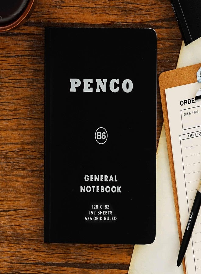 HIGHTIDE Hi Tide Penko Notebook B7 Square Red CN158 - Image 5
