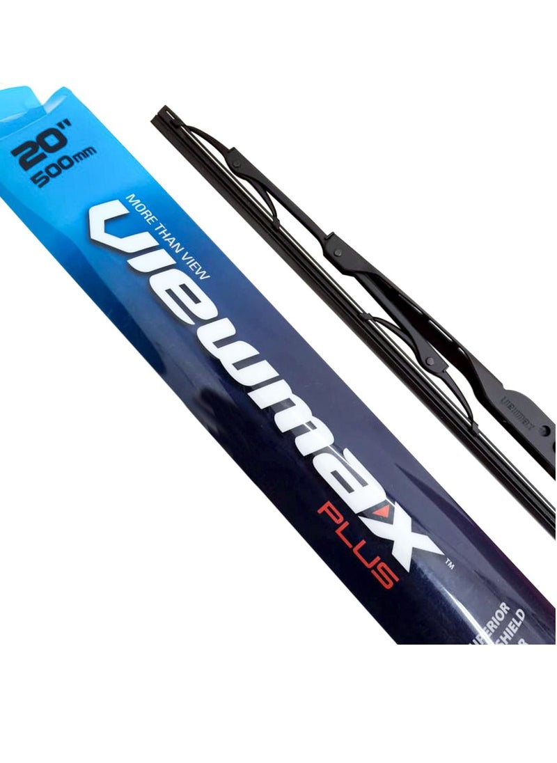 Viewmax Windshield Car Wiper Blades, Powerful Performance Conventional Wiper Blades - VIEW MAX -2 Pcs- (22" 550mm)  - Image 3
