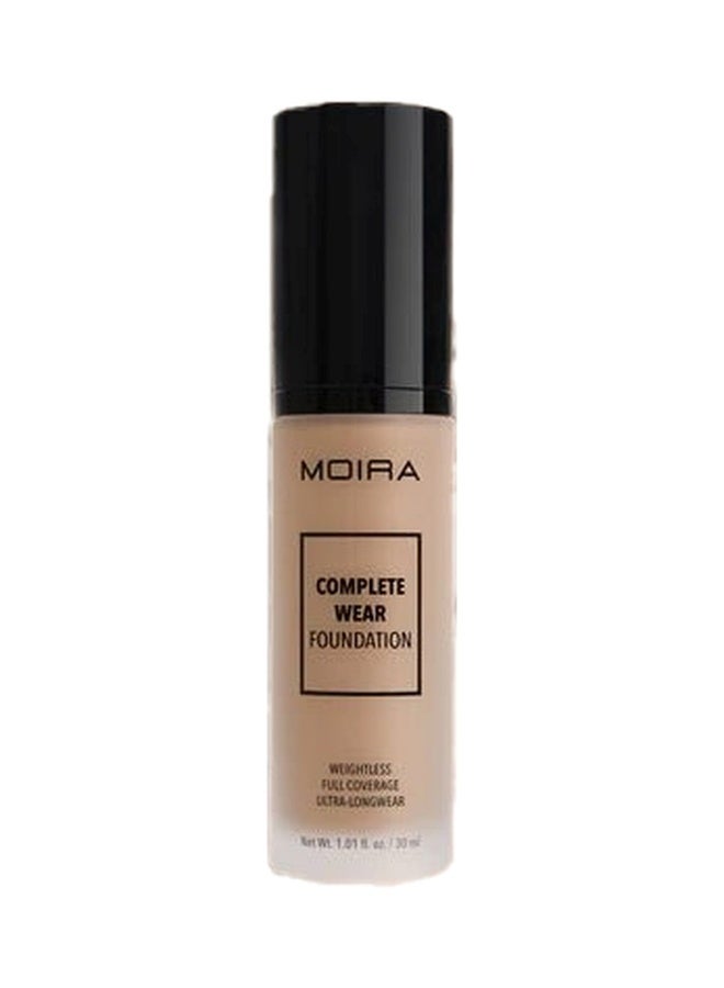 moira Complete Wear Foundation (450, Toasted Almond) - Image 1