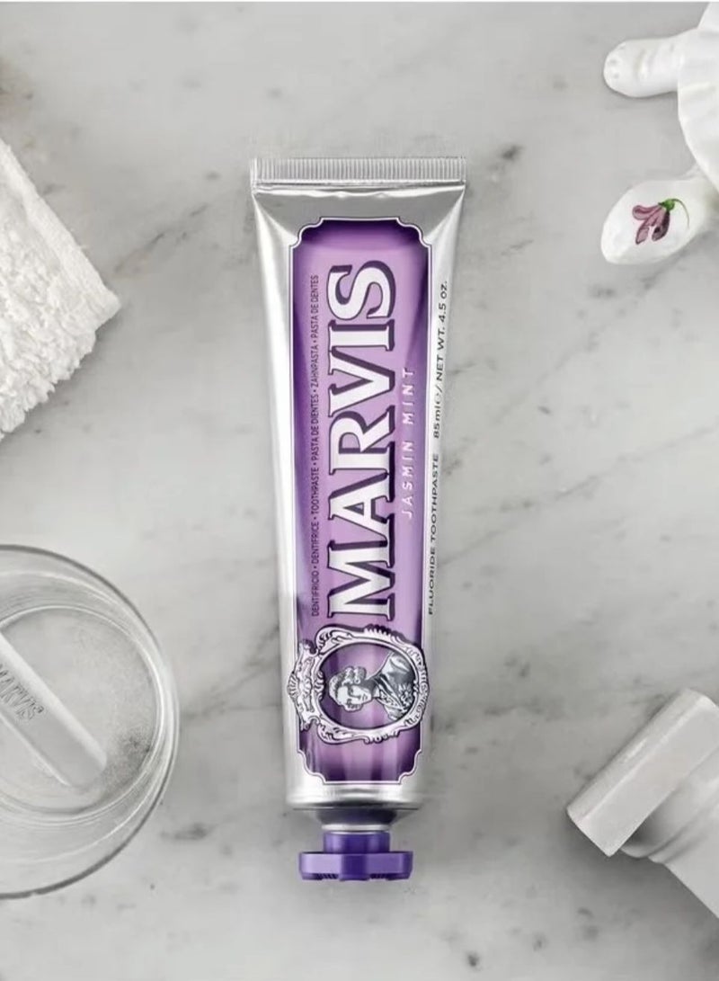 Marvis Marvis Jasmin Mint Toothpaste 85ml - A Choice of Brightness and Fragrance Exclusively for Women  - Image 2