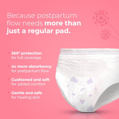 Nua 360° Comfort Maternity Panties XXL-XXXL (38-54 INCHES) | Pack of 5 | For Postpartum Bleeding and Clots | Absorbs Heavy Gushes | Zero Irritation | 4x Comfort | 360 Degree Protection | Soft | Breathable | 100% Toxic-Free, Dermatologically Tested - Image 5
