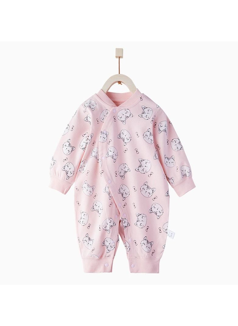 Loquat - Baby Cotton Casual And Comfortable Jumpsuit - Image 1