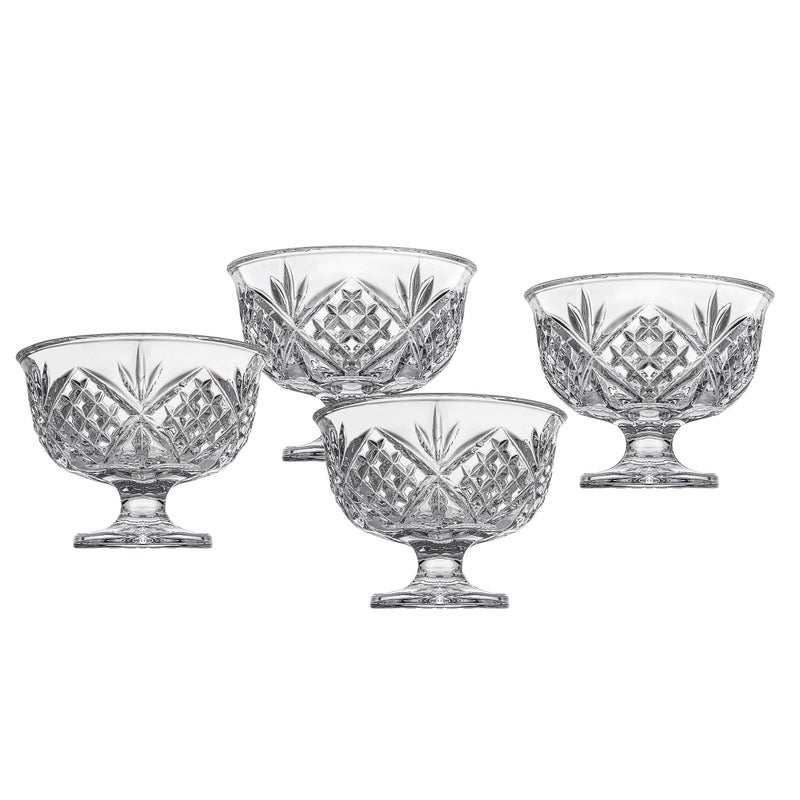 Godinger Dessert Bowls, Ice Cream Bowls, Serving Bowls - Dublin Collection, Set of 4 - Image 2