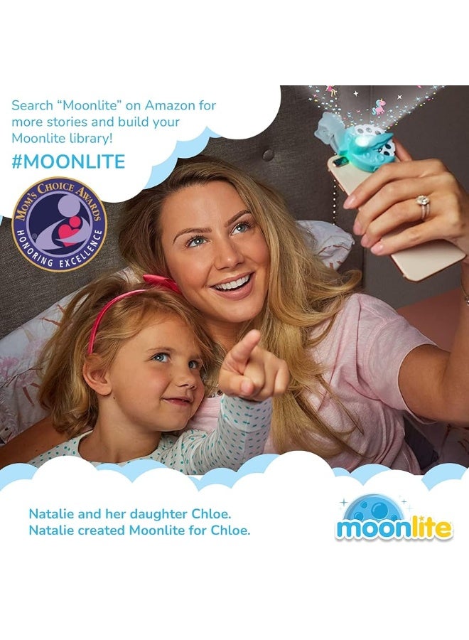 Moonlite Storytime Cars Storybook Reel, A Magical Way to Read Together, Digital Story for Projector, Fun Sound Effects, Learning Gifts for Kids Ages 1 Year and Up - Image 1