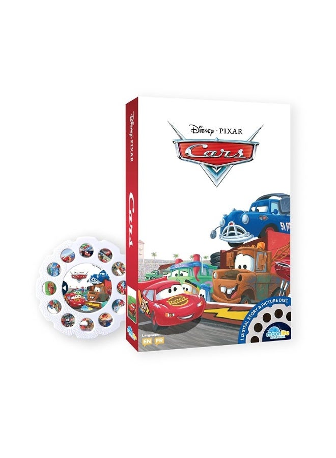 Moonlite Storytime Cars Storybook Reel, A Magical Way to Read Together, Digital Story for Projector, Fun Sound Effects, Learning Gifts for Kids Ages 1 Year and Up - Image 2