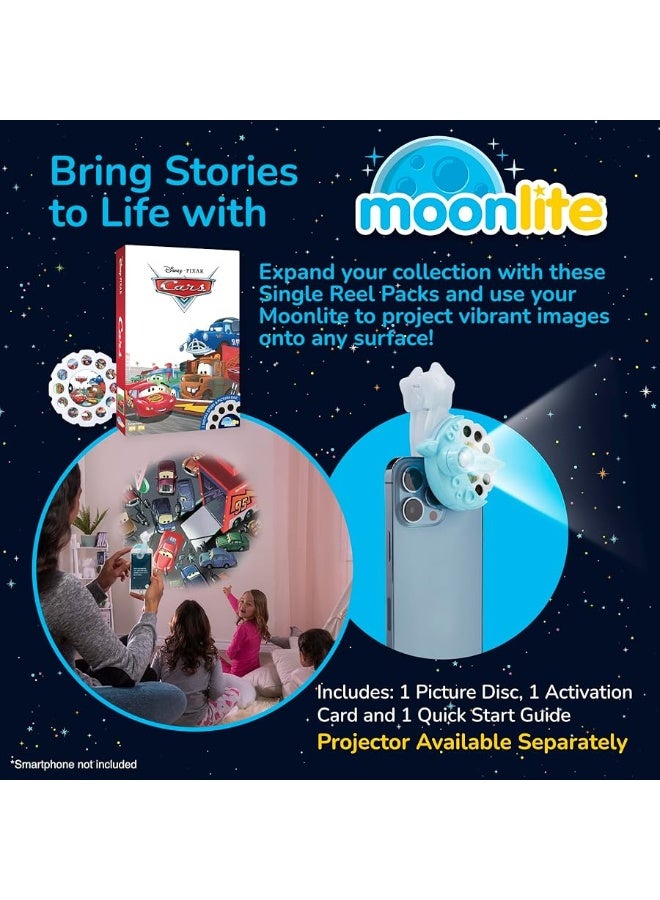 Moonlite Storytime Cars Storybook Reel, A Magical Way to Read Together, Digital Story for Projector, Fun Sound Effects, Learning Gifts for Kids Ages 1 Year and Up - Image 3