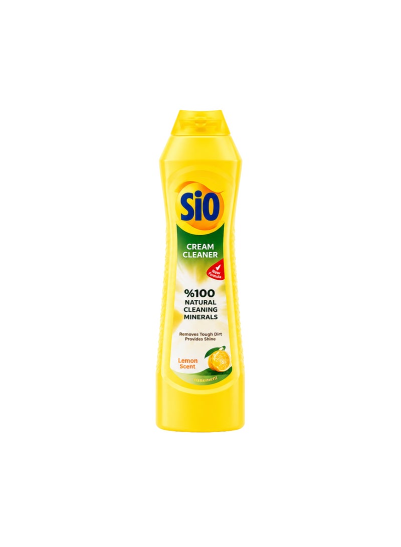 SIO Cream Cleaner Lemon Scent – Powerful Cleaning & Sparkling Shine – 500ml - Image 1