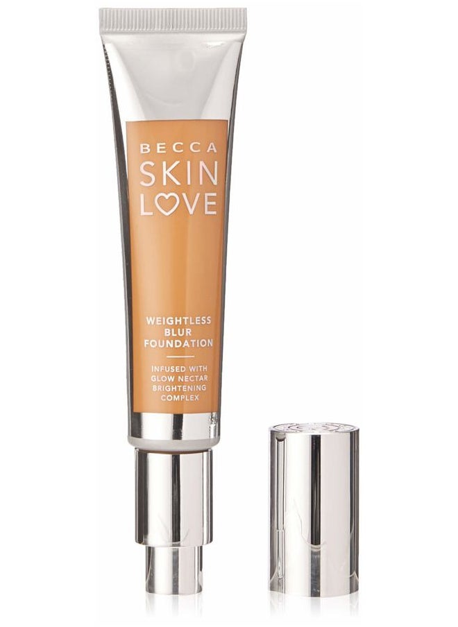 BECCA Skin Love Weightless Blur Foundation, Amber, 1.23 Ounce 