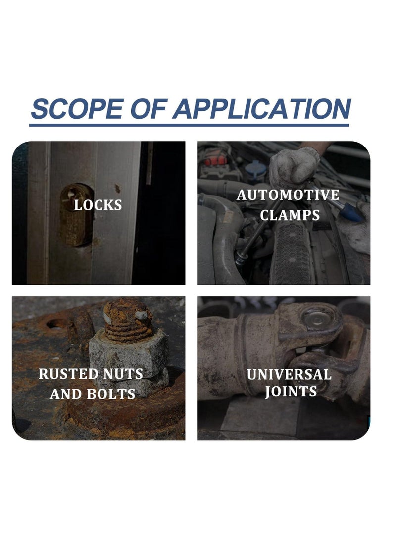 Beauenty Anti Rust Conversion Agent Spray, Rust Remover Spray, Multifunctional Rust Remover for Metal, Rust Converter for Metal, Ironfree Rust Converter Spray, Car Rust Converter, Rust Removal Spray for Car - Image 4