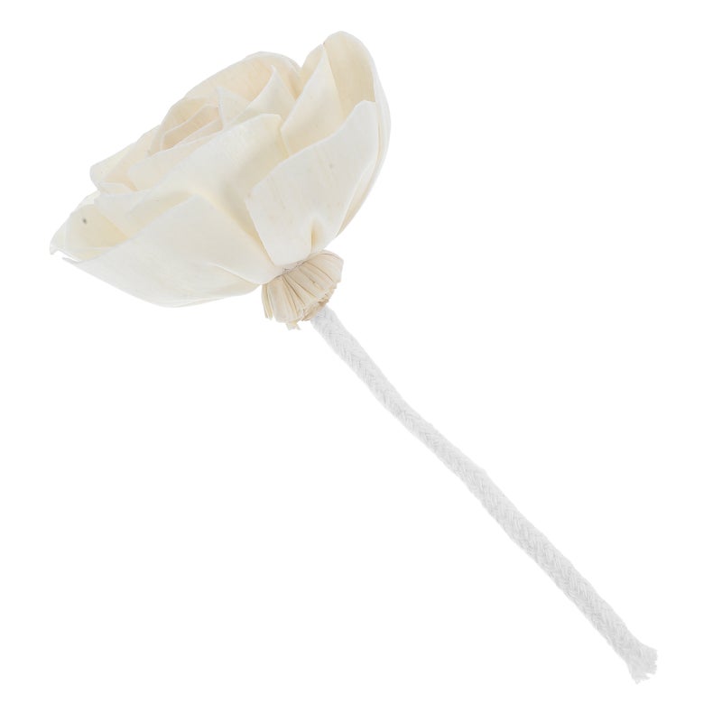 Flower Flameless Diffuser Flower With Cotton Rope Realistic Artificial Floral Diffuser Replacement Adds Pleasant Fragrance - Image 4
