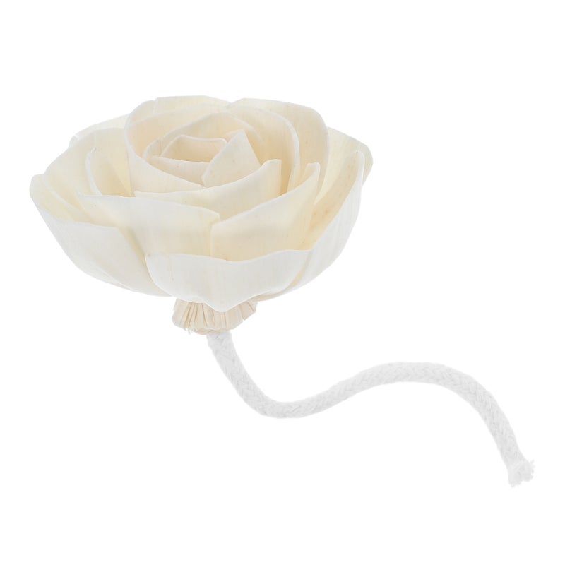 Flower Flameless Diffuser Flower With Cotton Rope Realistic Artificial Floral Diffuser Replacement Adds Pleasant Fragrance - Image 5