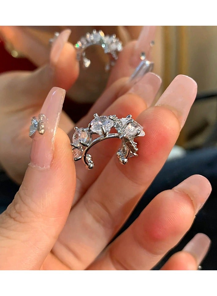 Goolsky Star Clip-On Ear Cuffs – Unique No-Piercing Luxury Ear Accessories, Elegant & Trendy, Non-Pierced Ears - Image 5