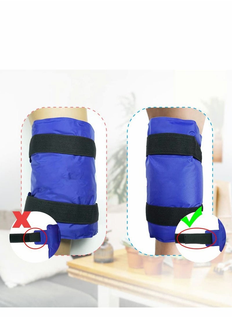 Excefore - Ice Pack for Knee Pain Relief, Reusable Gel Wrap Leg Injuries, Swelling, Replacement Surgery, Cold Compress Therapy Arthritis, Meniscus Tear and ACL - Image 1