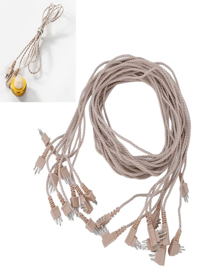 ايكا كابل مستقبل سماعة الأذن Aika ثلاثي الأطراف، سلك بديل لسماعة الأذن من طراز Pocket (عبوة من 10 قطع، أسود) - Image 1