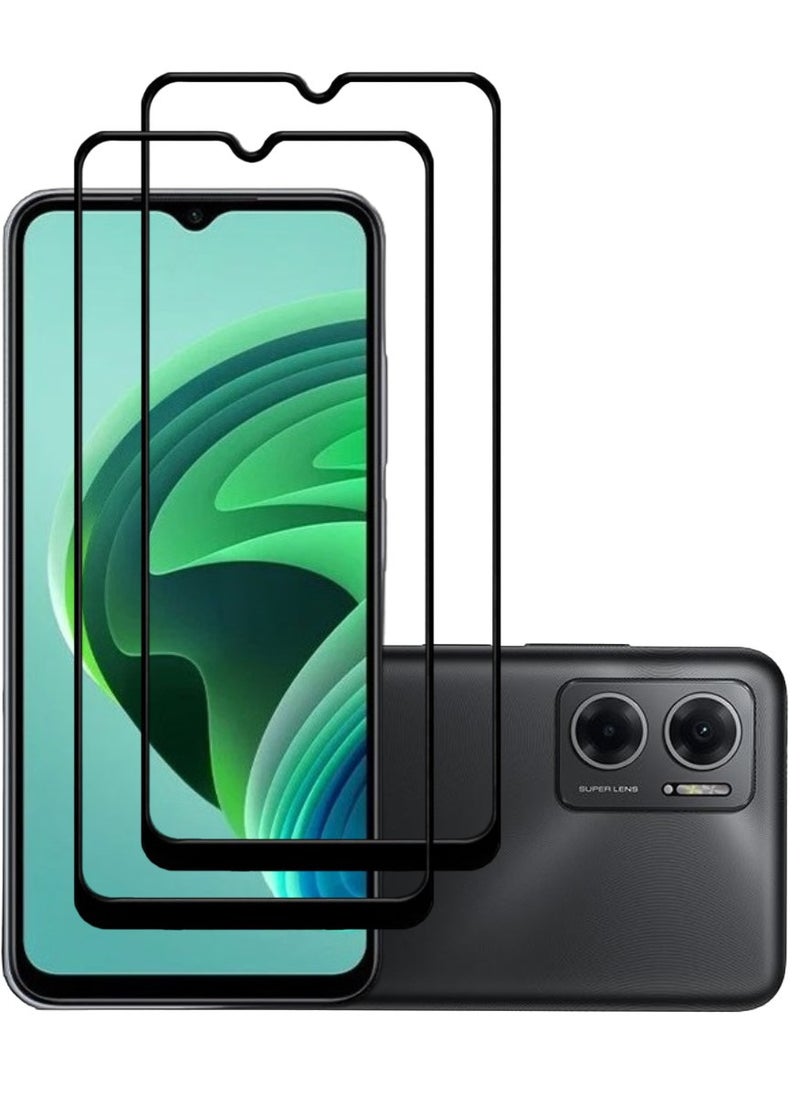 ACLIX 2 Pieces Antistatic ESD Dustproof Premium Quality High Definition Tempered Glass Screen Protector Designed For Xiaomi Redmi Note 11E - Image 1