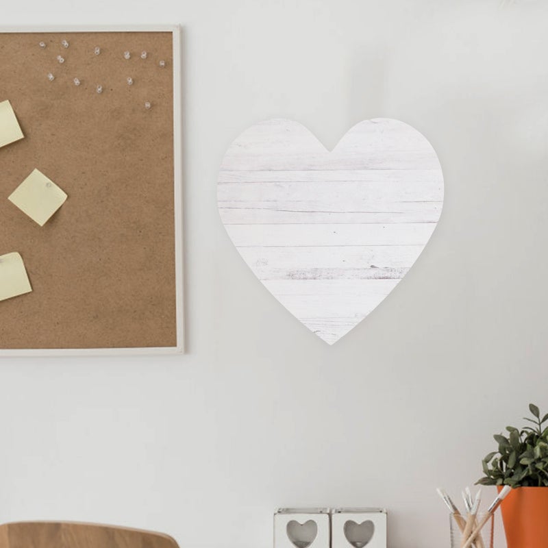 1 Set of Heart Wall Decor Valentine's Day Wood Wall Sign Decoration for Living Room - Image 5