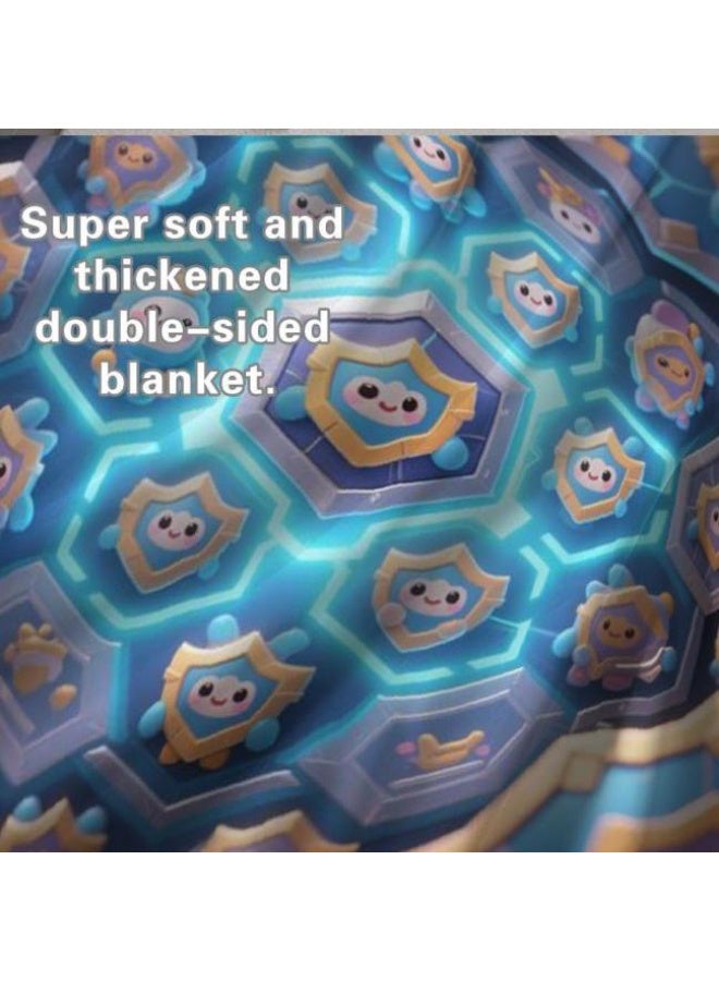 general Baby and children's cartoon flannel thin blanket (warm and comfortable, suitable for sleep, game use) 70cm*100cm - Image 4