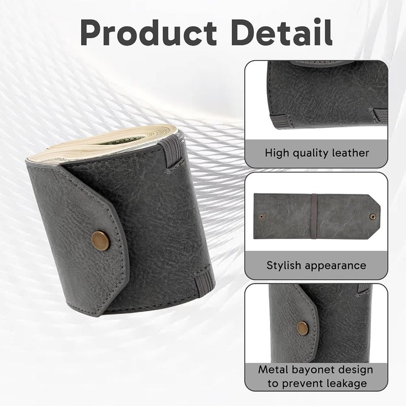 SYOSI 2 Pcs Cash Wallet Set with Card Slots, Slim Money Holder, Lightweight and Durable Wallet for Men and Women, Fast Access Cash Organizer - Image 3