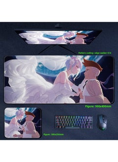Cyberpunk Edge Walker Mouse Pad Computer Desktop Pad Lucy Edge Runner Cyberpunk 2077 Surrounding-Color:700x300x5mm-Pattern:Edge Walker 014