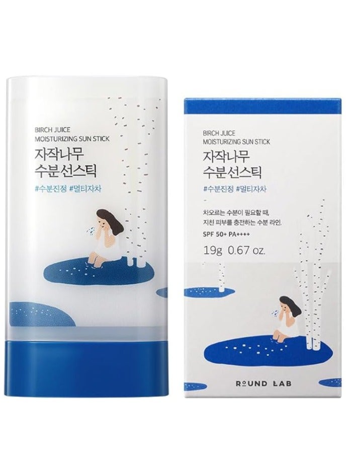 ROUND LAB - Birch Juice Moisturizing Sun Stick 19 g - Image 1