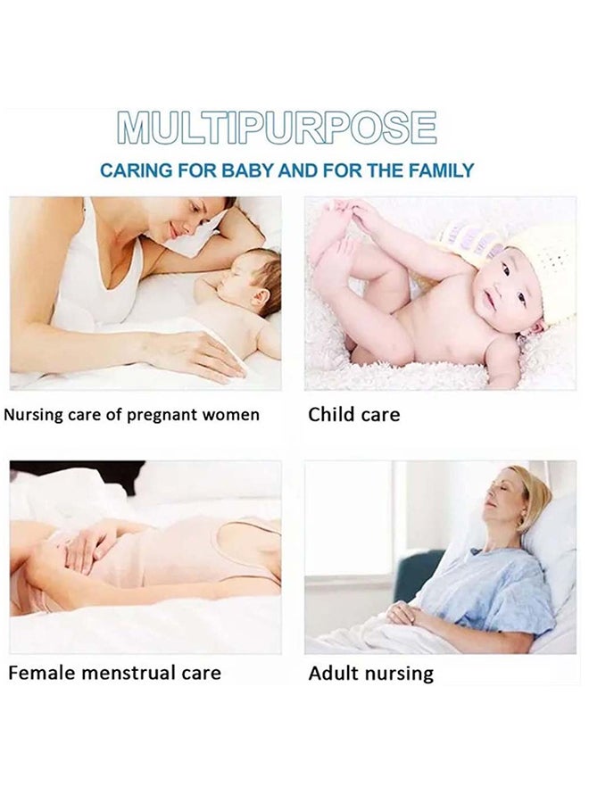 A to Z  Disposable Changing Mats - 45 x 60cm - Large Pack of 75 - Blue/Pink/White-Rainbow - Image 4