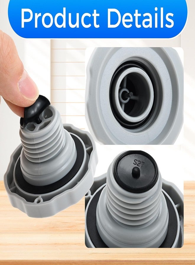 Lemfema P05767 Air Valve Cap, Replacement One-Way Air Valve Cover, Compatible with Cole-Man, BAHA-mas Airjet, Salu-spa, Lay Z Spa Inflatable Hot Tub - Image 3