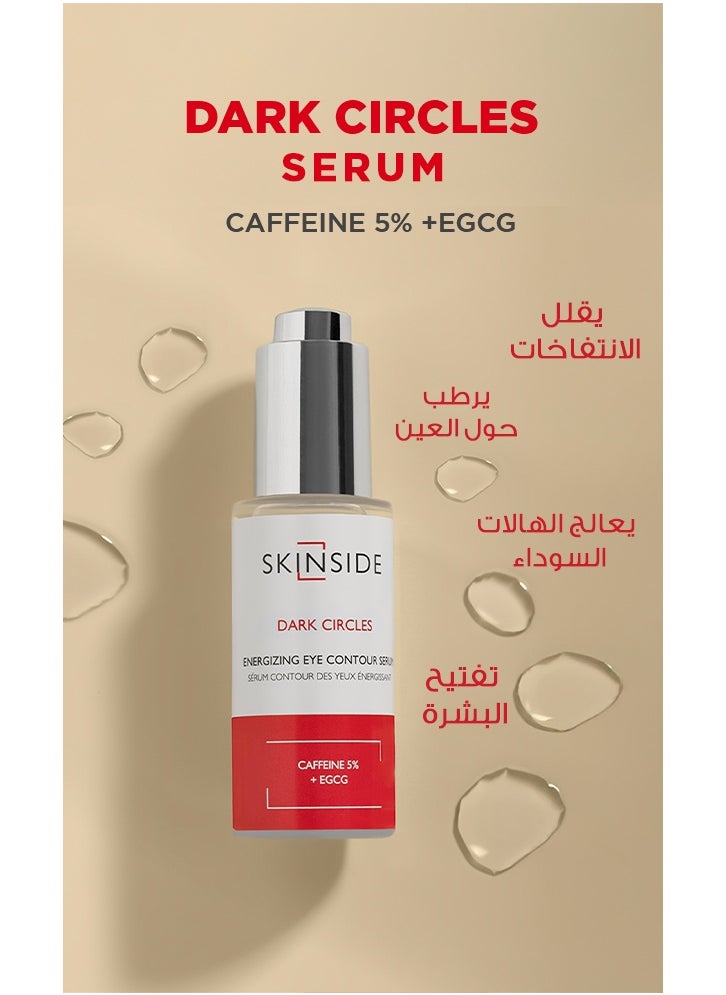 Skinside Energizing Eye Contour Serum with Caffeine 5% - 20 ml  - Image 3