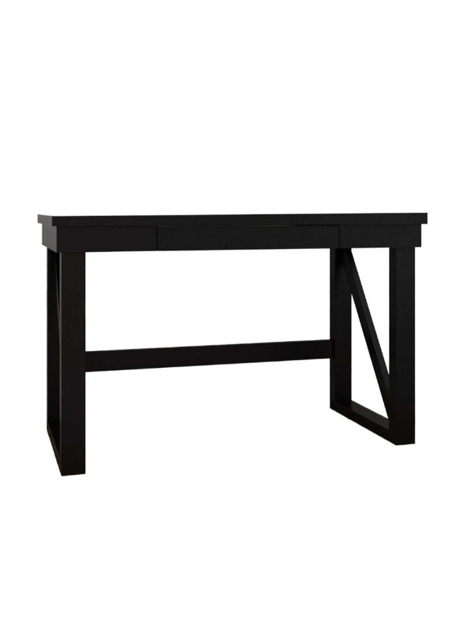 Ameriwood Home Crestwood 1-Drawer Rectangular Computer Desk Black 76 x 59.7 x 121 cm 7598872COM - Image 1