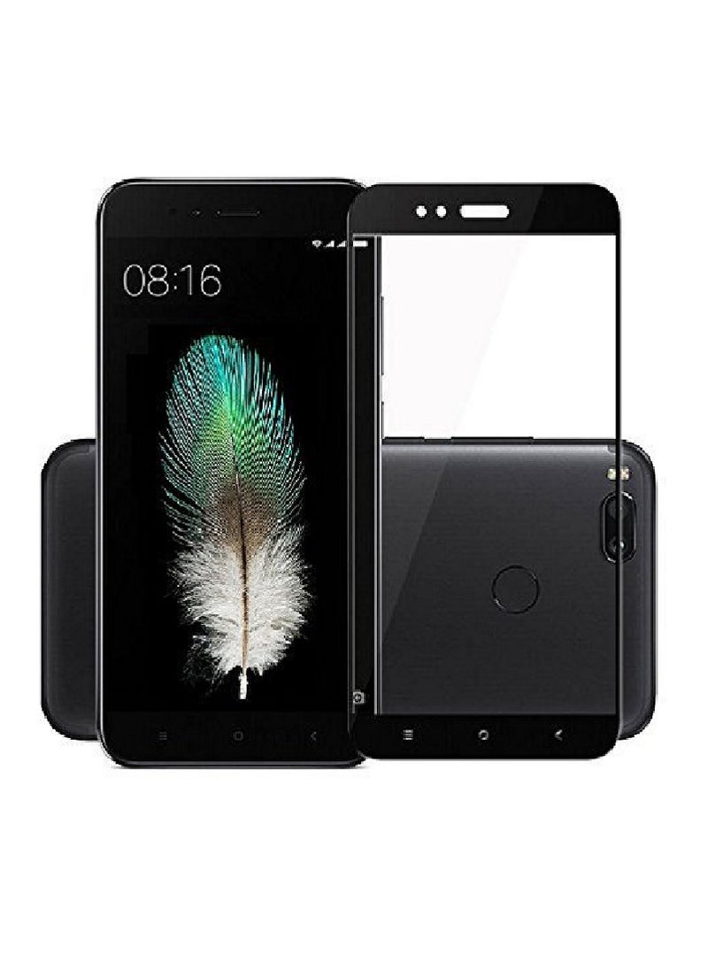 Super Tempered Glass Screen Protector 5D Designed For Xiaomi Mi A1 Full Glue Edge to Edge Full Screen Coverage And Bubble Free - Image 1