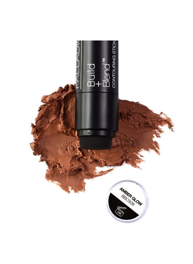 PALLADIO Pal Build+Blend Contouring Stick Amber Glow - Image 4