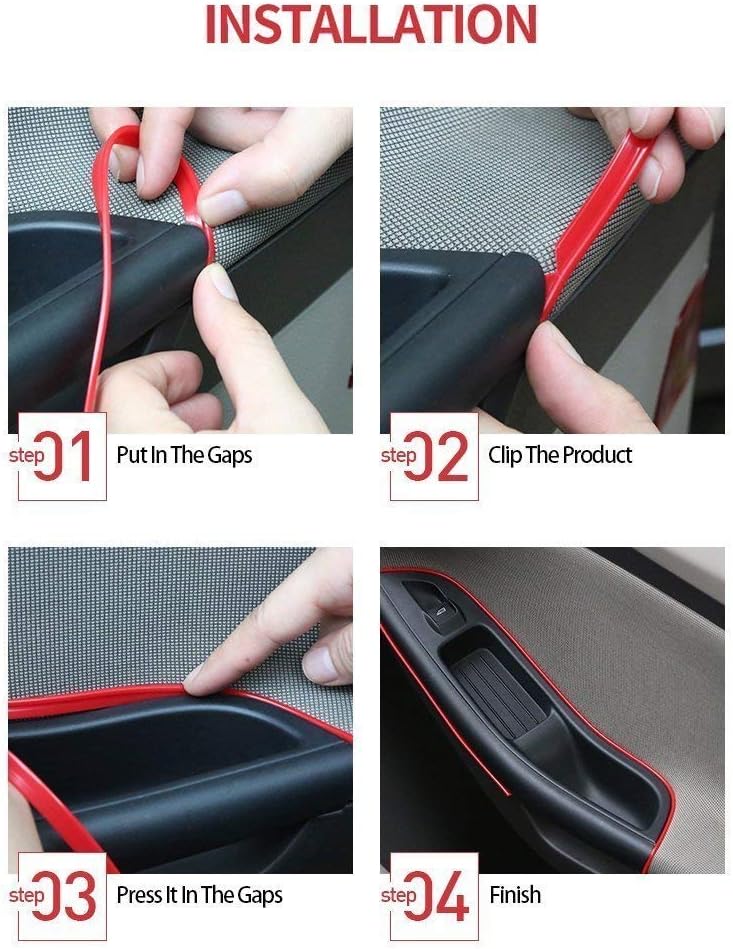 Nan San Jison Car Interior Lights El Wire 5m/16ft flexible el neon wire rope Neon Glowing Strobing Electroluminescent Wire Neon Lights for Garden Decorations Rope Lights(5m,Purple) - Image 5