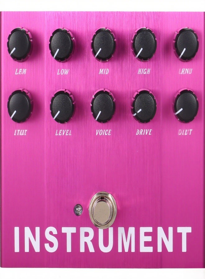 IRIN Mini Guitar Effect Pedal M-SHALL Speaker Simulator Cabinet Simulator Guitar Effector Pedal Speaker Simulation for Guitar Bass- British Sound(Purple) - Image 1