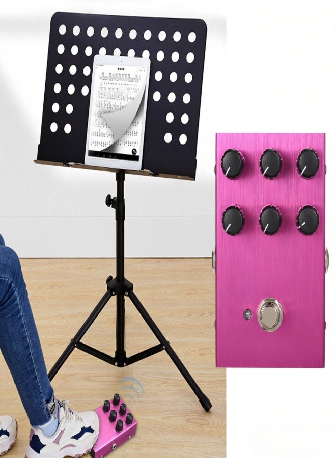 IRIN Mini Guitar Effect Pedal M-SHALL Speaker Simulator Cabinet Simulator Guitar Effector Pedal Speaker Simulation for Guitar Bass- British Sound(Purple) - Image 4