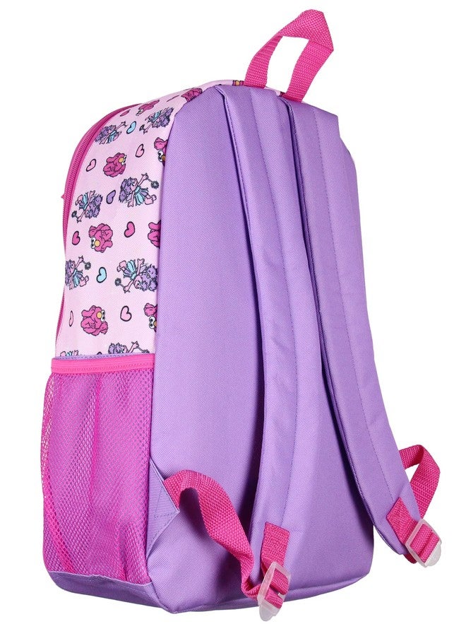 INTIMO Sesame Street Friends Elmo Abby Cadabby 3 PC Backpack Lunch Box Pencil Pouch, Elmo Abby, One Size - Image 3