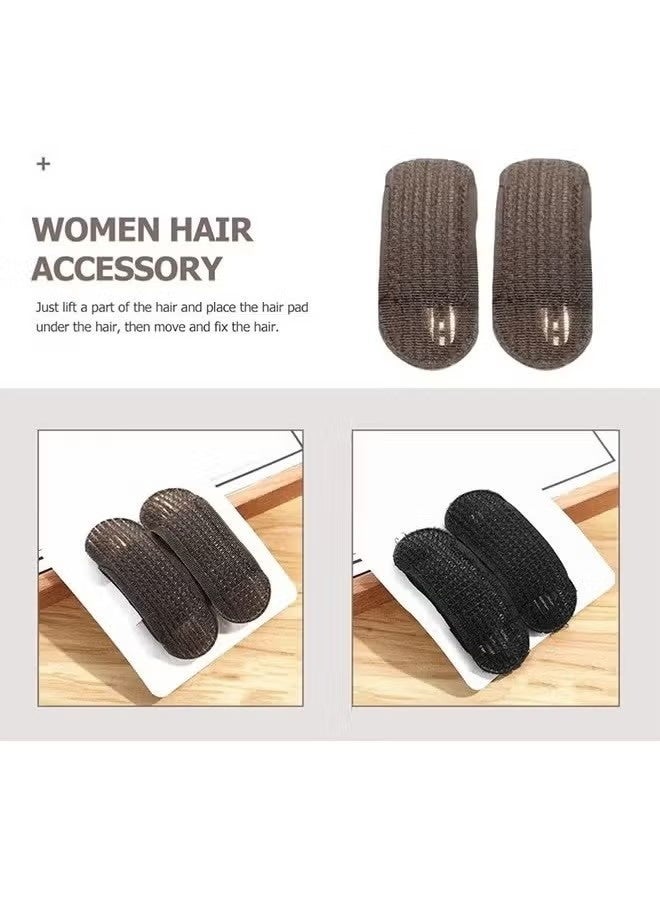 4 Pcs Invisible Fluffy Hair Clips, Padding Bun, Hair Barrettes Tool - Image 5