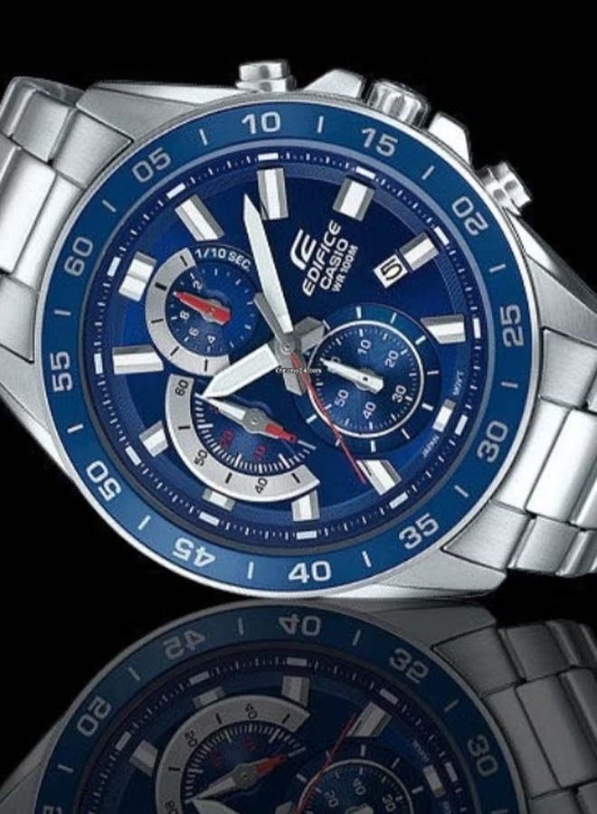 كاسيو ساعة إيديفيس التناظرية للرجال EFV-550D-2AVUDF - Image 3