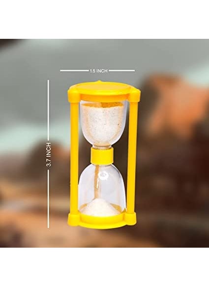 Confidence Confidence Sand Time Clock for Office and Study Table for Kids and Adults Helpful for While Study Or Exercise Decorative Gift Items Hour GlassSandglassSand Timer  - Image 2