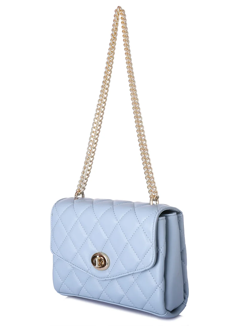 KANELLI Women's handbag from Kanelli, elegant shape New Collection  AAY2401004-Blue