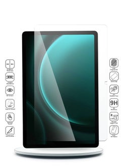 Wtech Samsung Galaxy Tab S9 FE 5G 2023 - 9H Ultra HD Tempered Glass Screen Protector (TSG9CN) - Clear  - Image 2