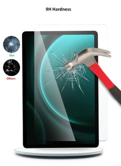 Wtech Samsung Galaxy Tab S9 FE 5G 2023 - 9H Ultra HD Tempered Glass Screen Protector (TSG9CN) - Clear  - Image 3