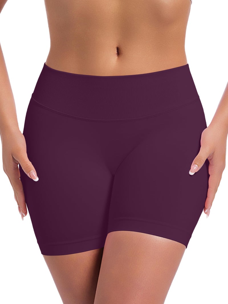 OVESPORT 3 Pack Seamless Women Workout Shorts Scrunch Butt Lifting Gym Booty Biker Shorts - Image 3