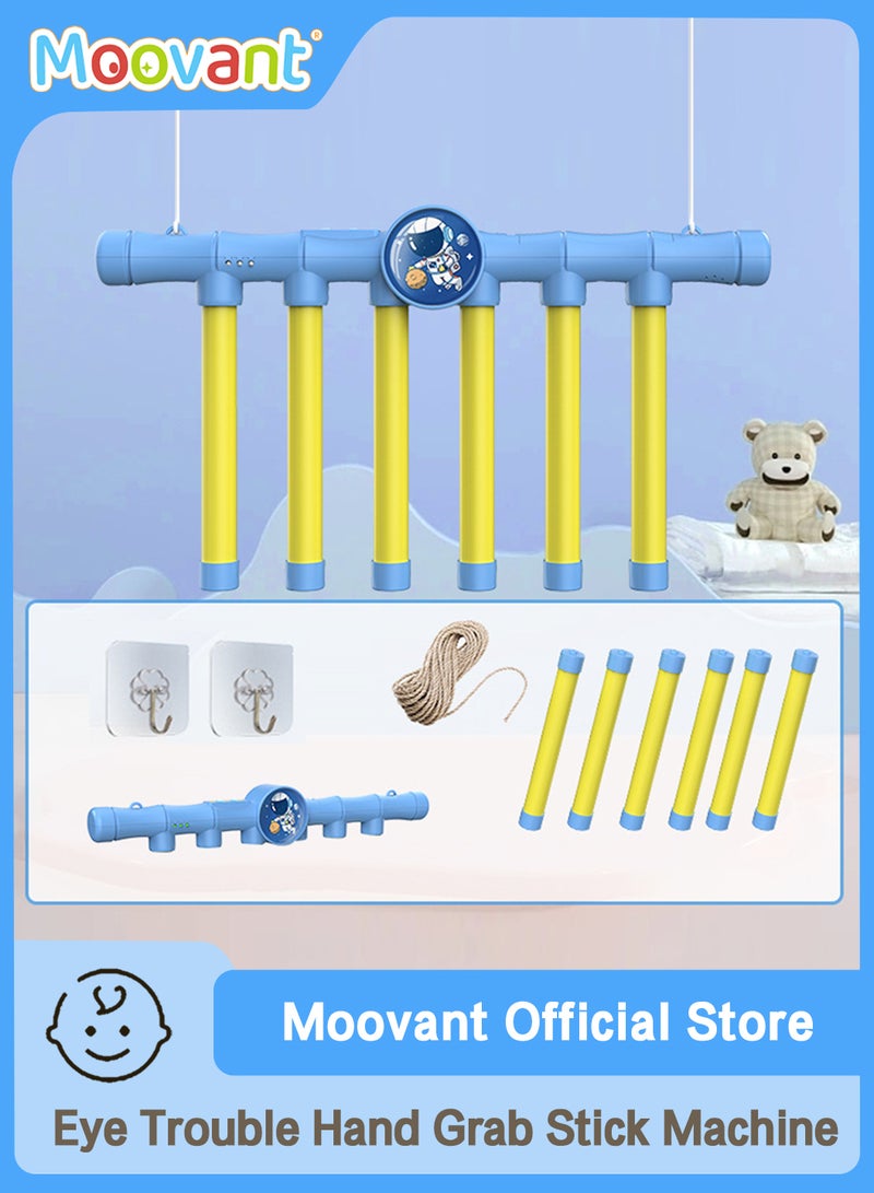 Moovant جهاز تدريب التكامل الحسي للأطفال، آلة عصا الإمساك، ألعاب التنمية المبكرة، ألعاب رياضية للأطفال، لعبة تفاعلية بين الوالدين والطفل، لعبة ممتعة لتعزيز التركيز والاستجابة للانتباه - Image 1