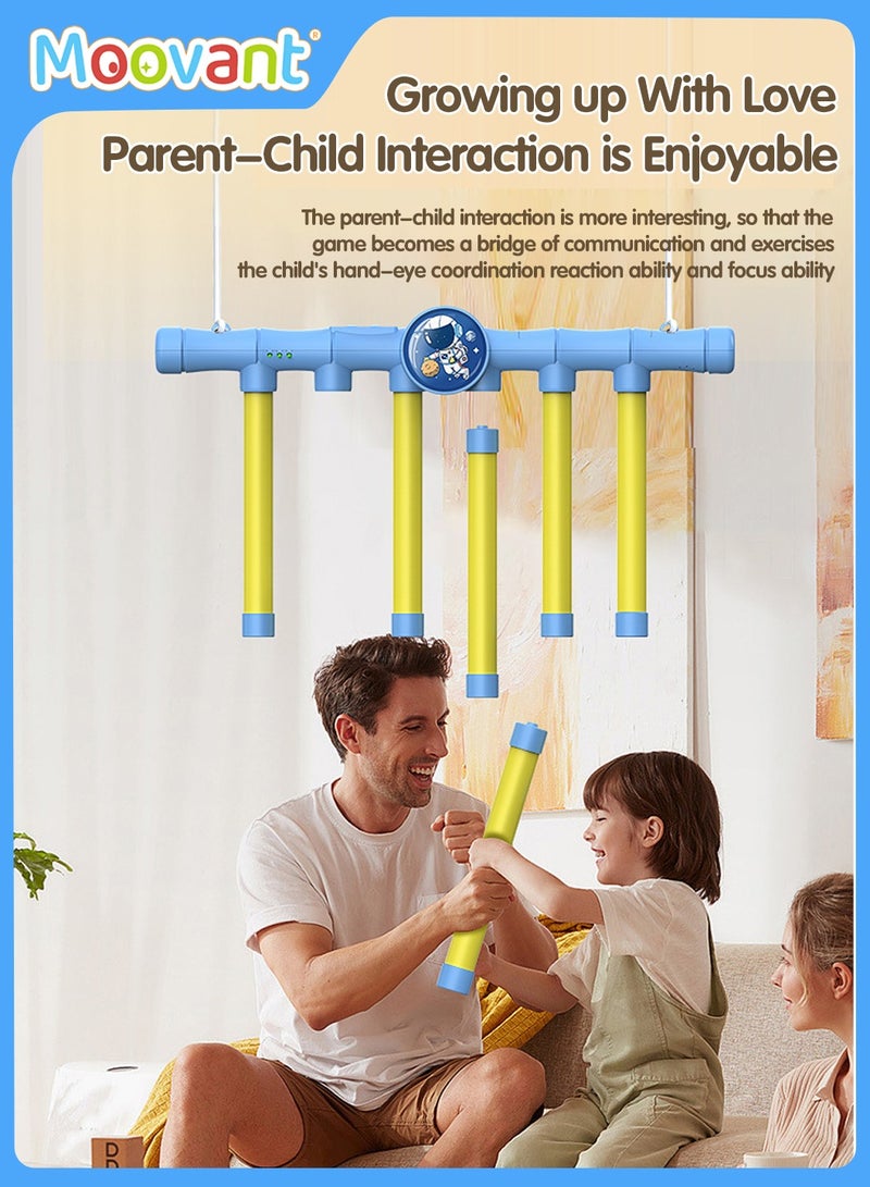 Moovant جهاز تدريب التكامل الحسي للأطفال، آلة عصا الإمساك، ألعاب التنمية المبكرة، ألعاب رياضية للأطفال، لعبة تفاعلية بين الوالدين والطفل، لعبة ممتعة لتعزيز التركيز والاستجابة للانتباه - Image 2